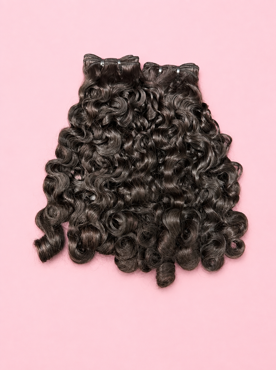 Virgin Mango Curly Bundle