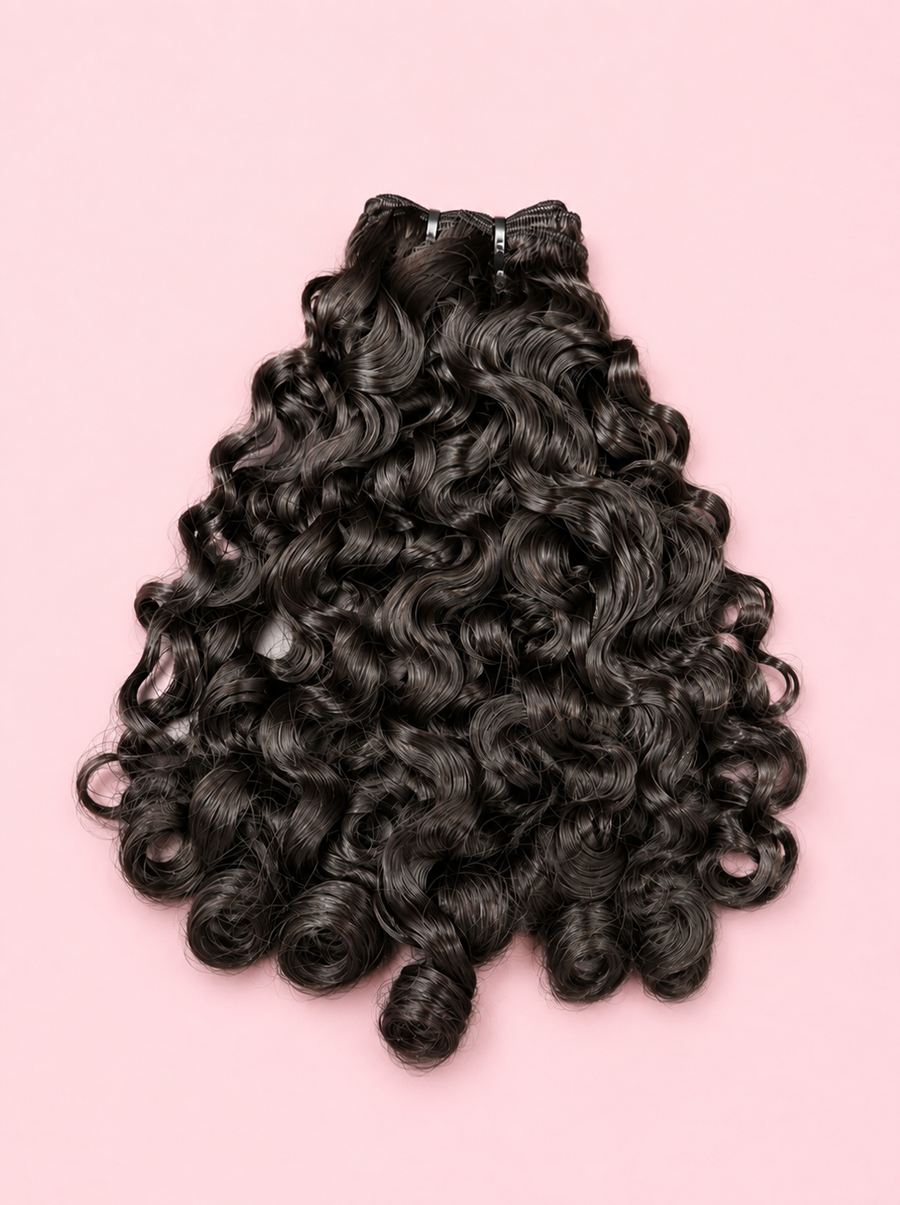 Virgin Mango Curly Bundle