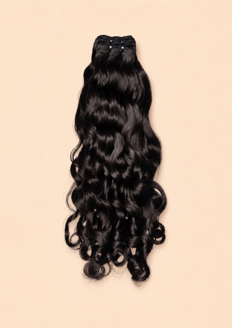 Virgin Wave Curly Bundle