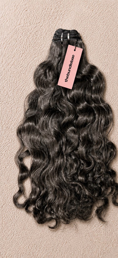 Indian Curly & Wavy Single Bundle