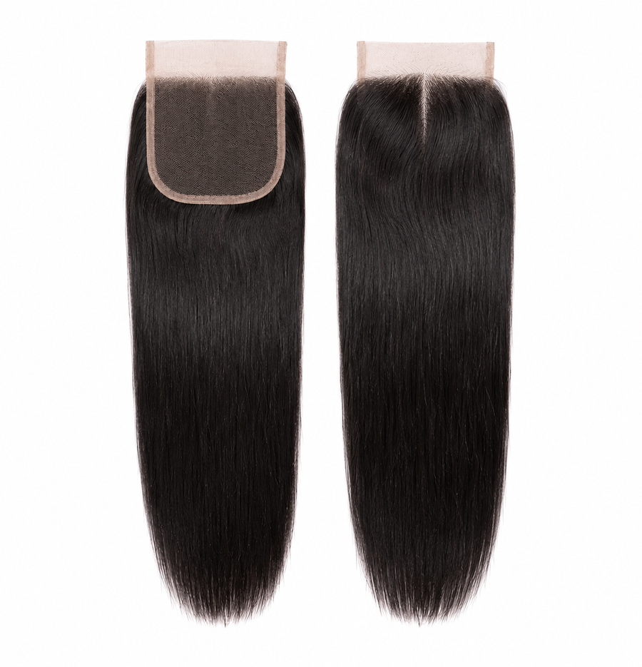 Natural colour raw Lace Closure